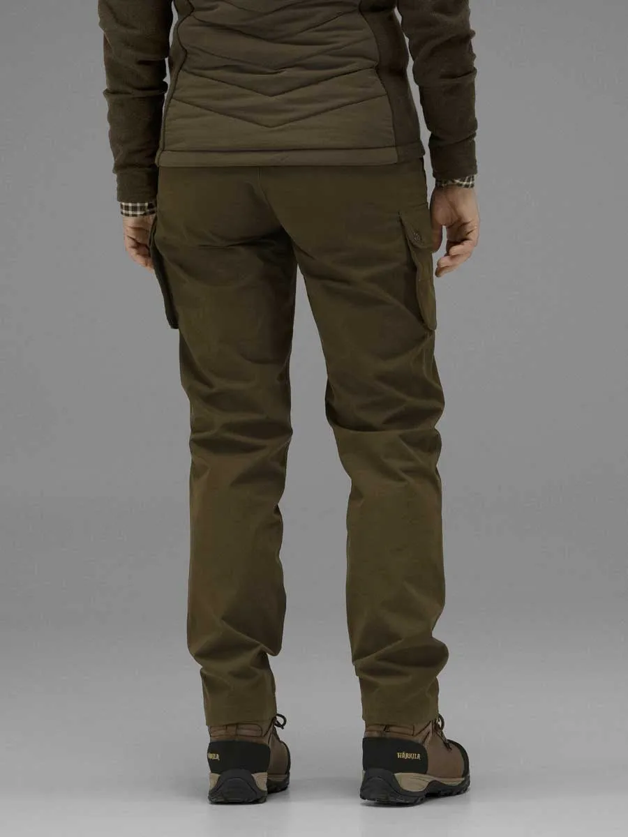 50% OFF HARKILA Retrieve Trousers - Ladies - Warm Olive - Size: UK 8 & 16
