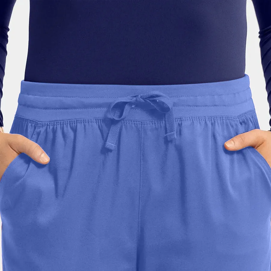 6802- Women’s Semi-Tapered Leg Pant with Yoga Waistband