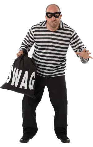 Adult Burglar Bill Costume