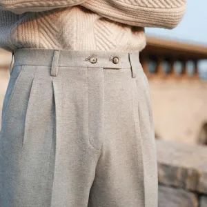 Albert - Men's Autumn and Winter Woolen Trousers