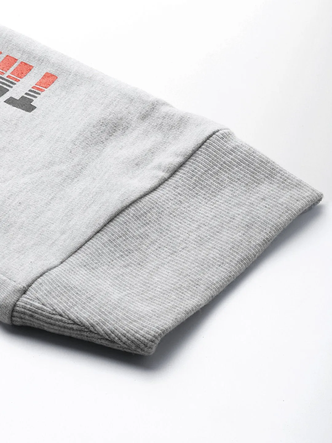 Alcis Men Grey Melange Solid Joggers