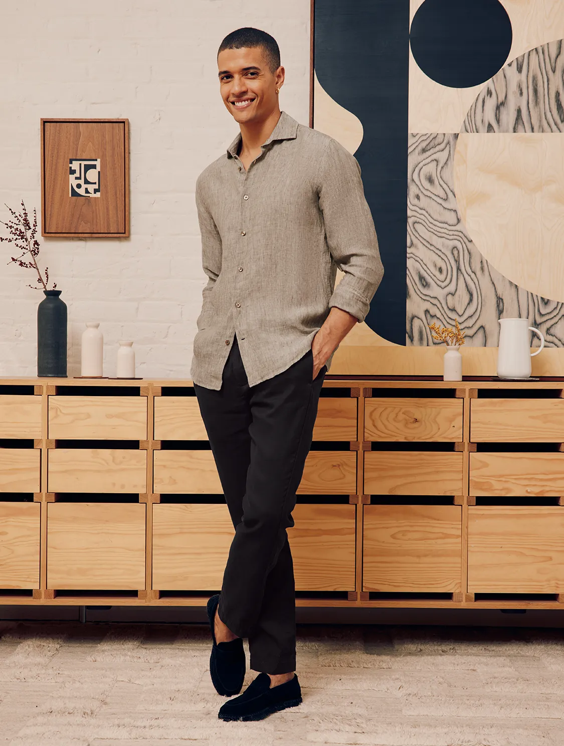 ANTONIO LINEN SHIRT