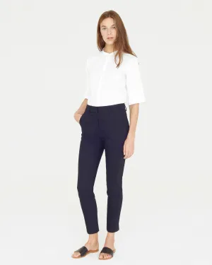 Apiece Apart Camilla High Waisted Pant | Navy - FINAL SALE