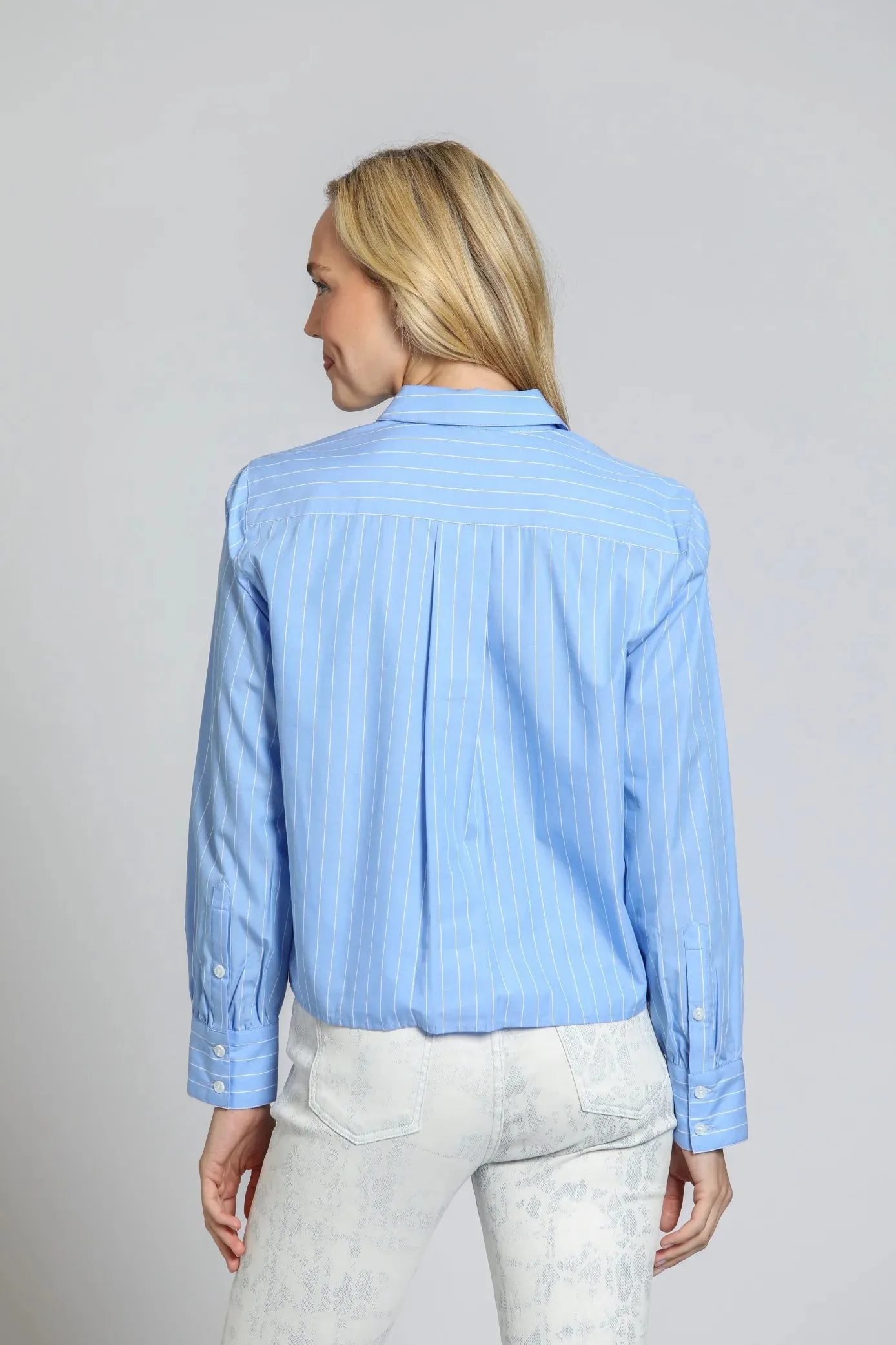 APNY Cropped Stripe Shirt