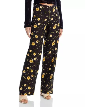 AQUA & Kristopher Brock
Floral Print Wide Leg Pants