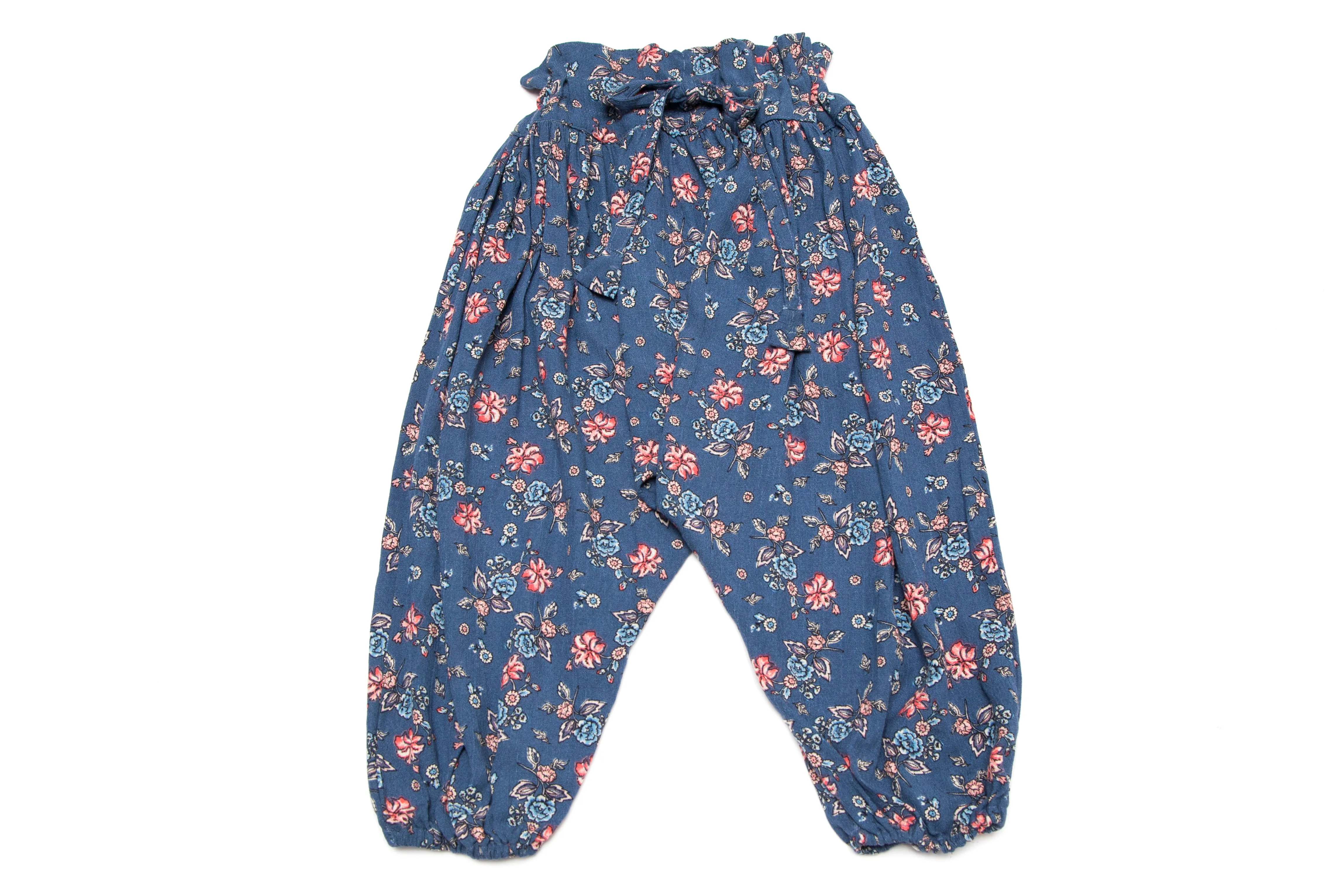 Baby Girl Floral Harem Pants | Winter Blossom