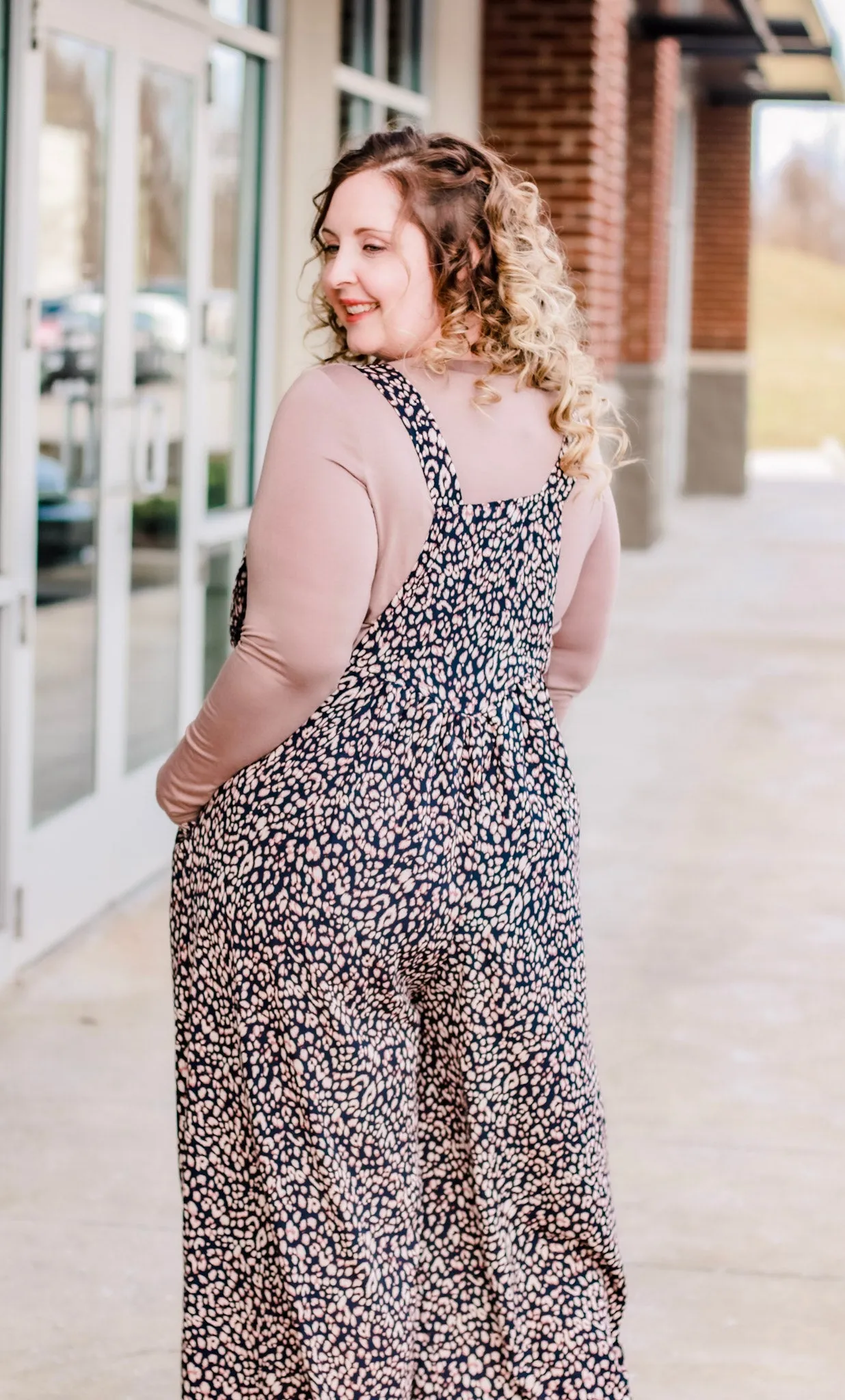 Back in Cheetah Jumpsuit
