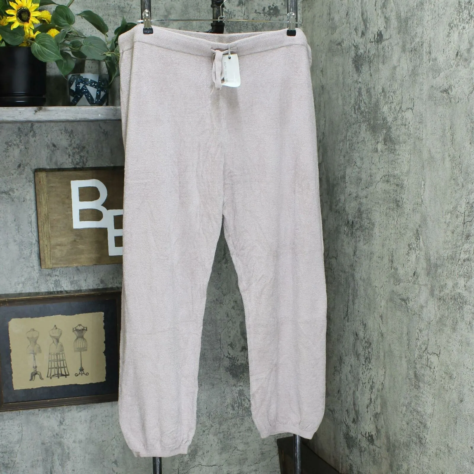 Barefoot Dreams Plus Size CozyChic Ultra Lite Terry Track Jogger Pants