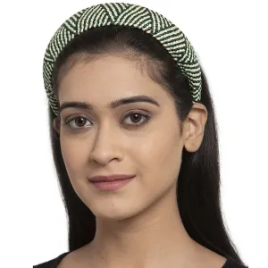 Black & White Striped Hairband