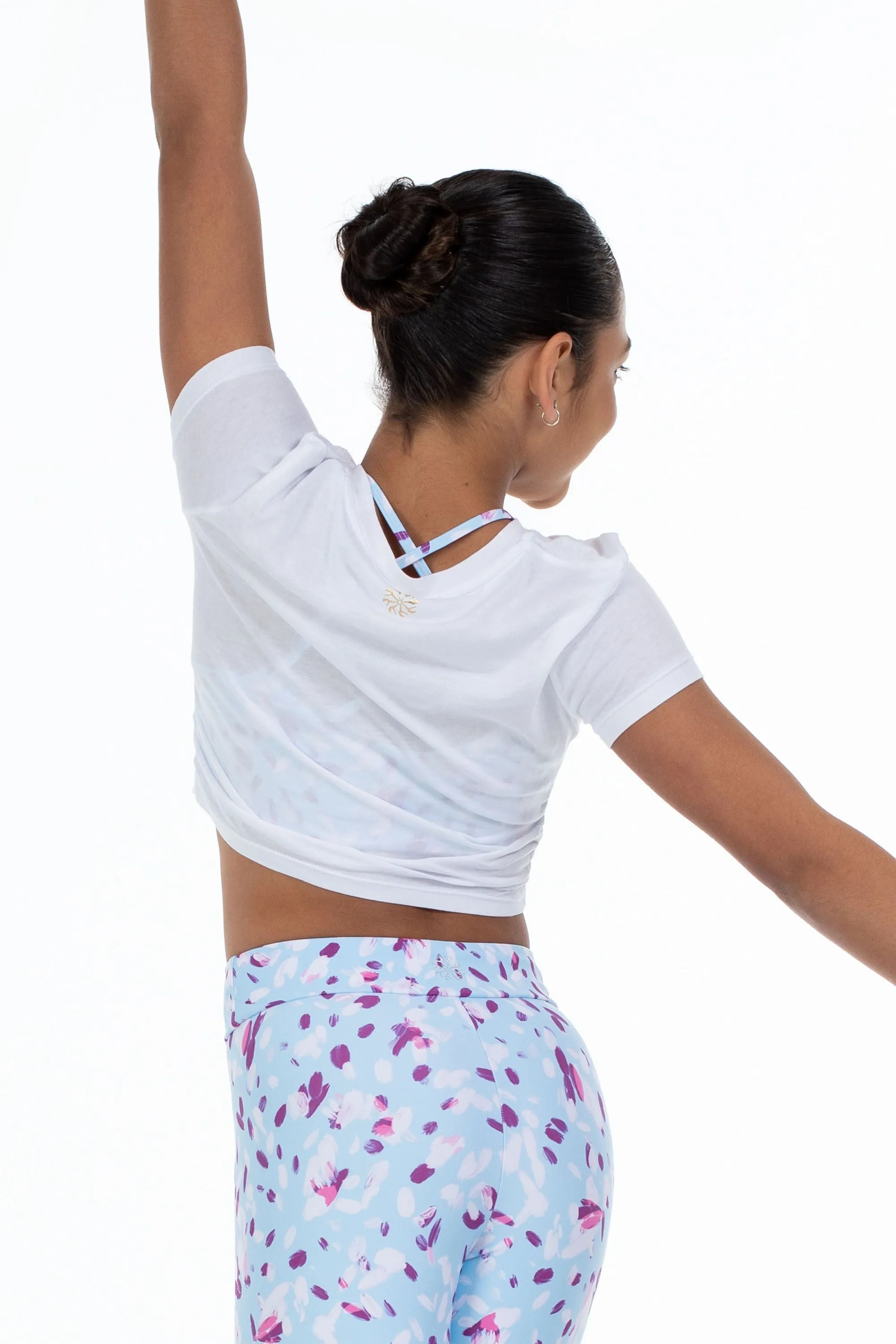 BLOCH X Flo Active Twist Front Tee