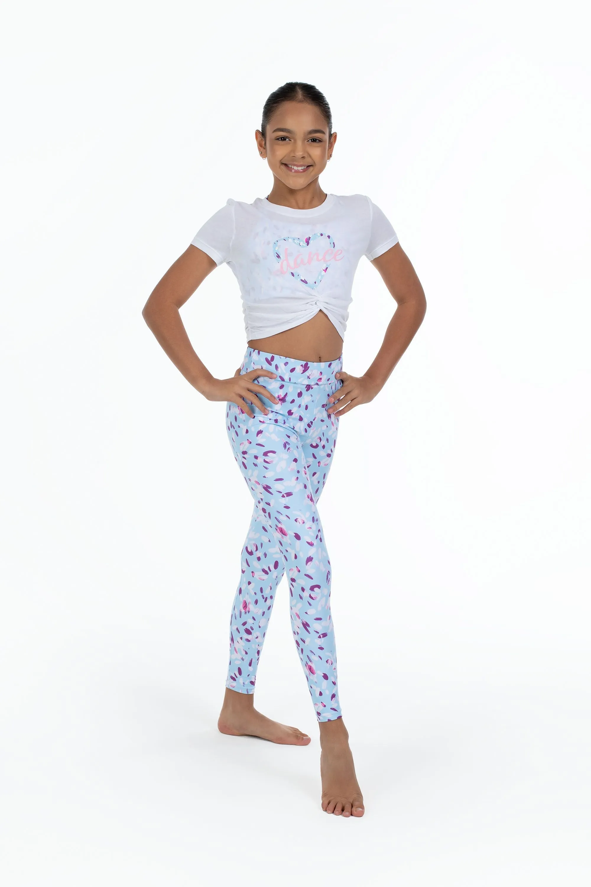 BLOCH X Flo Active Twist Front Tee