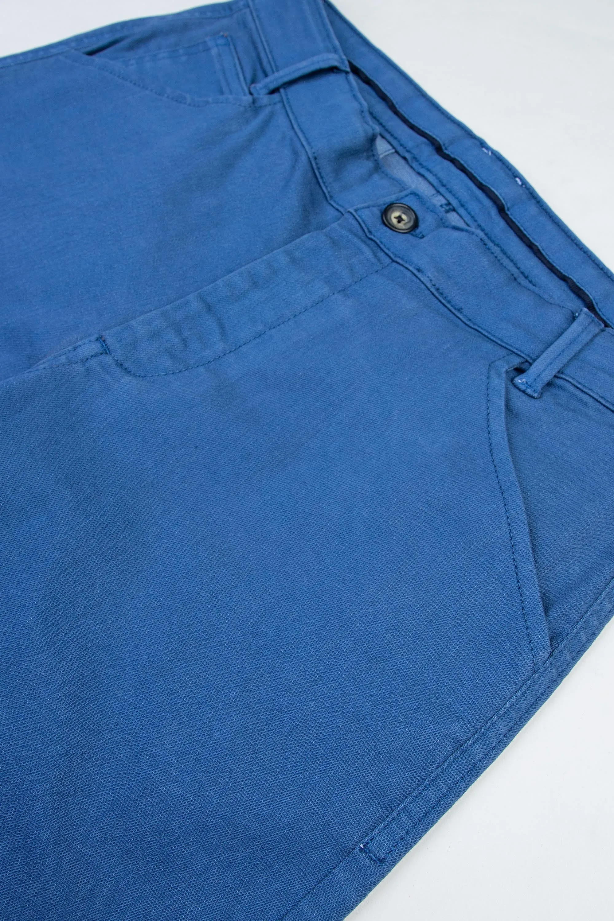 Blue Slim Pants