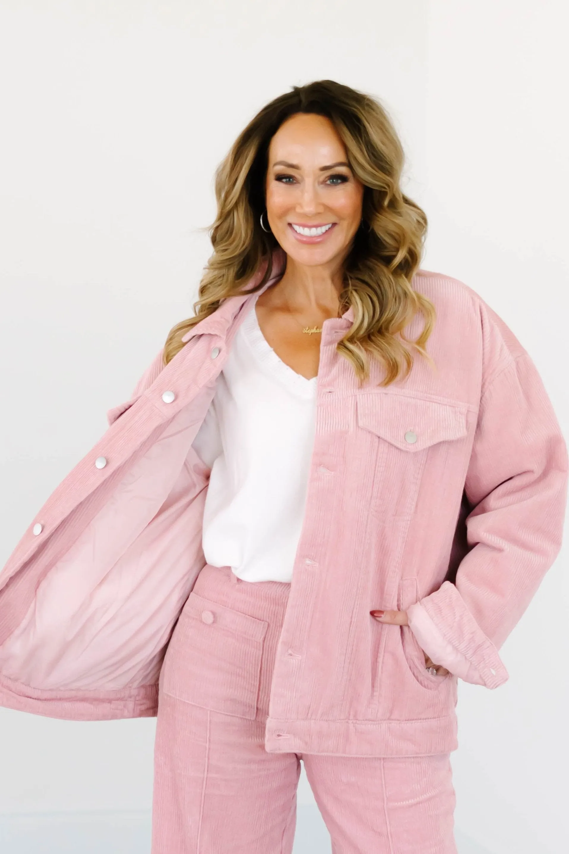 Blush Berry Corduroys