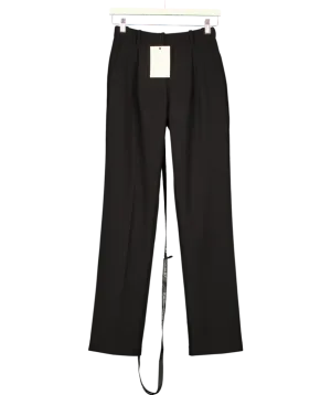 Boldly Love Yourself Black Classic Trousers UK 6