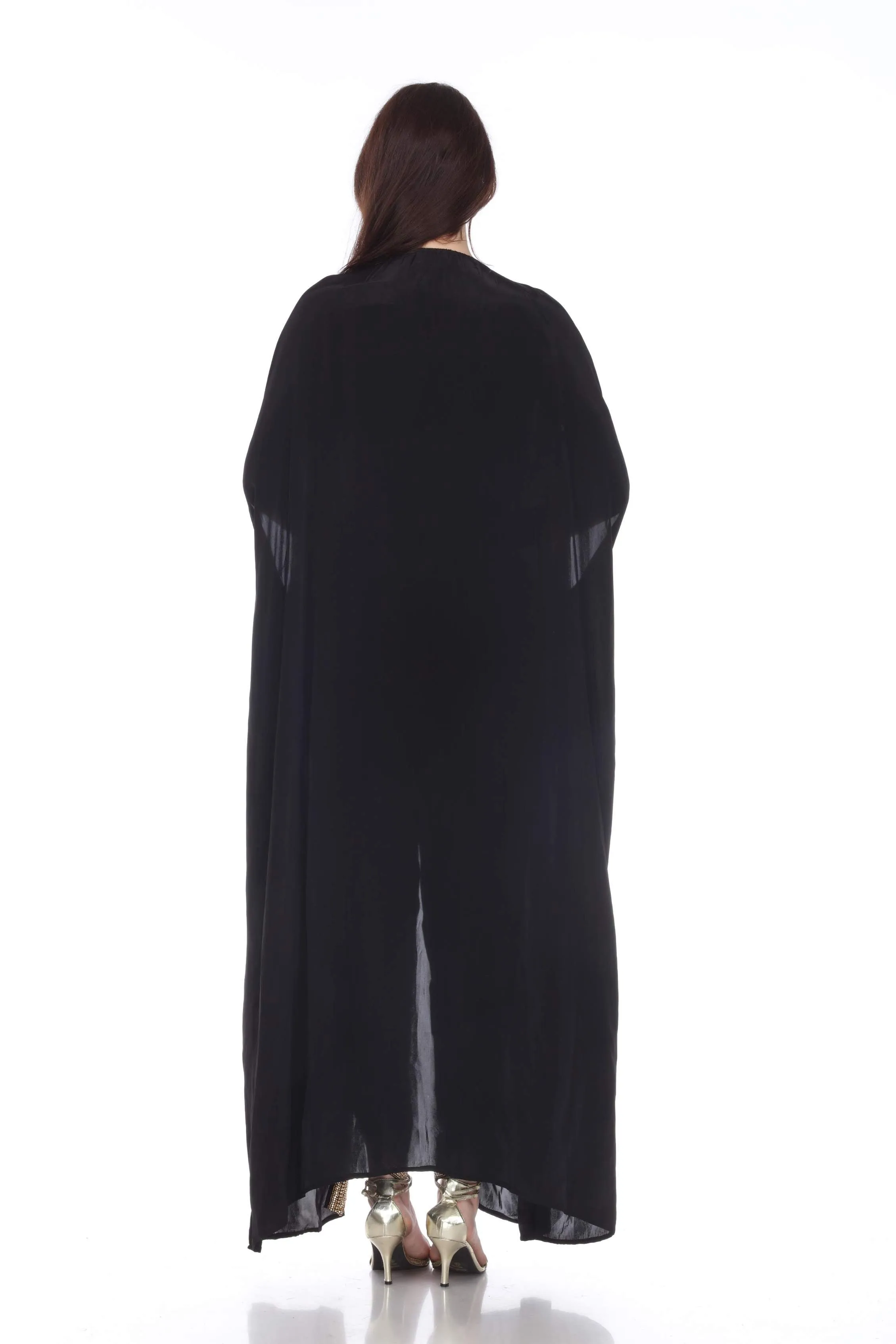 BR560 Cape with Pants Set BLACK