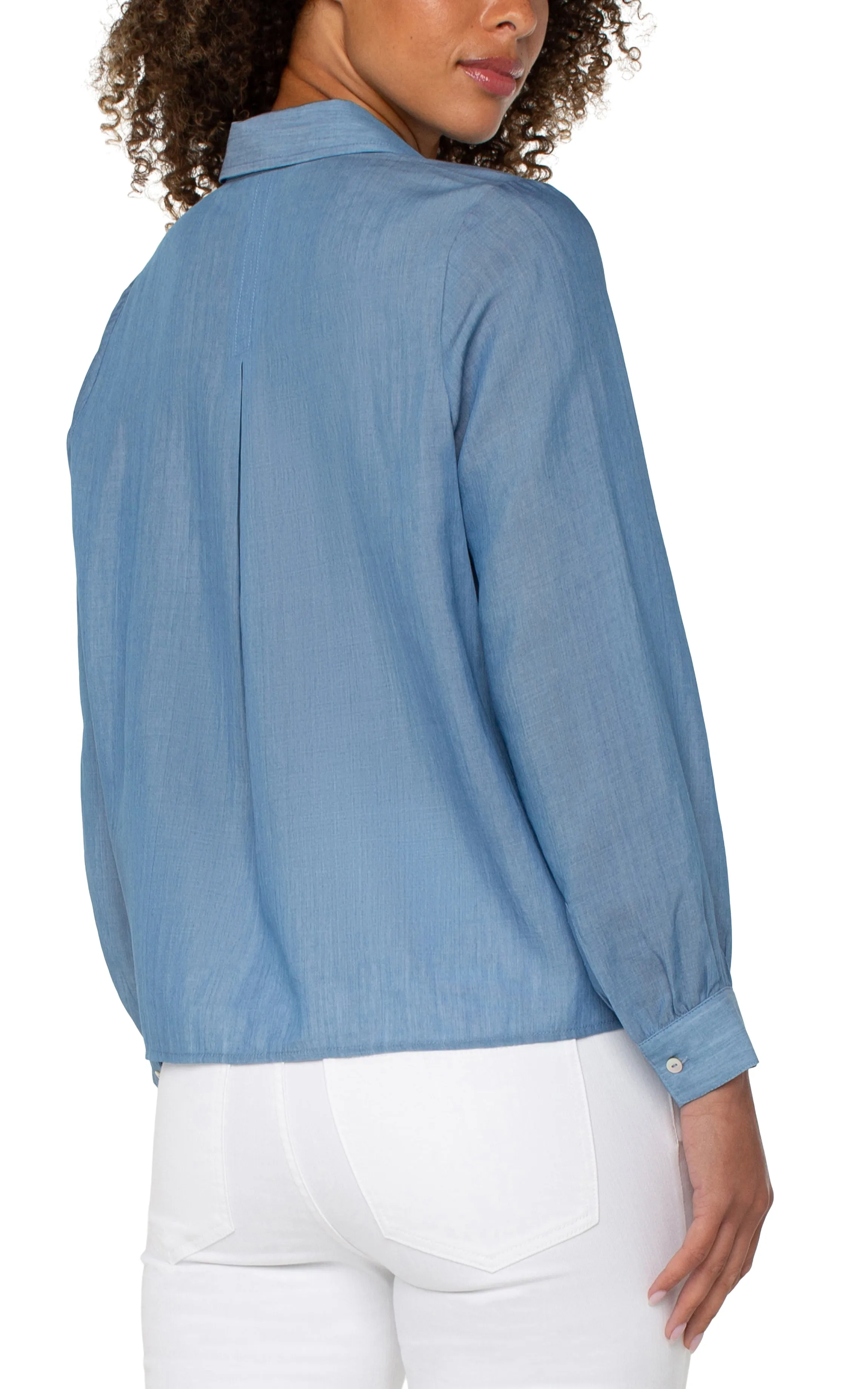 Bridgeton Pintuck Blouse