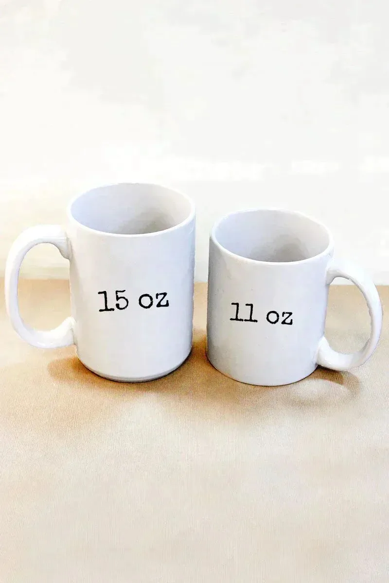 Bright Checkered Mama Ceramic Mug