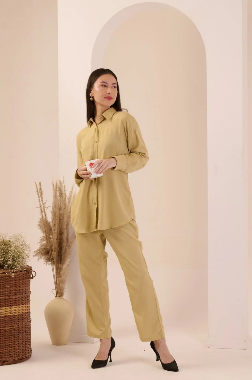 Caramel Chic Coord Set (Set of 2)