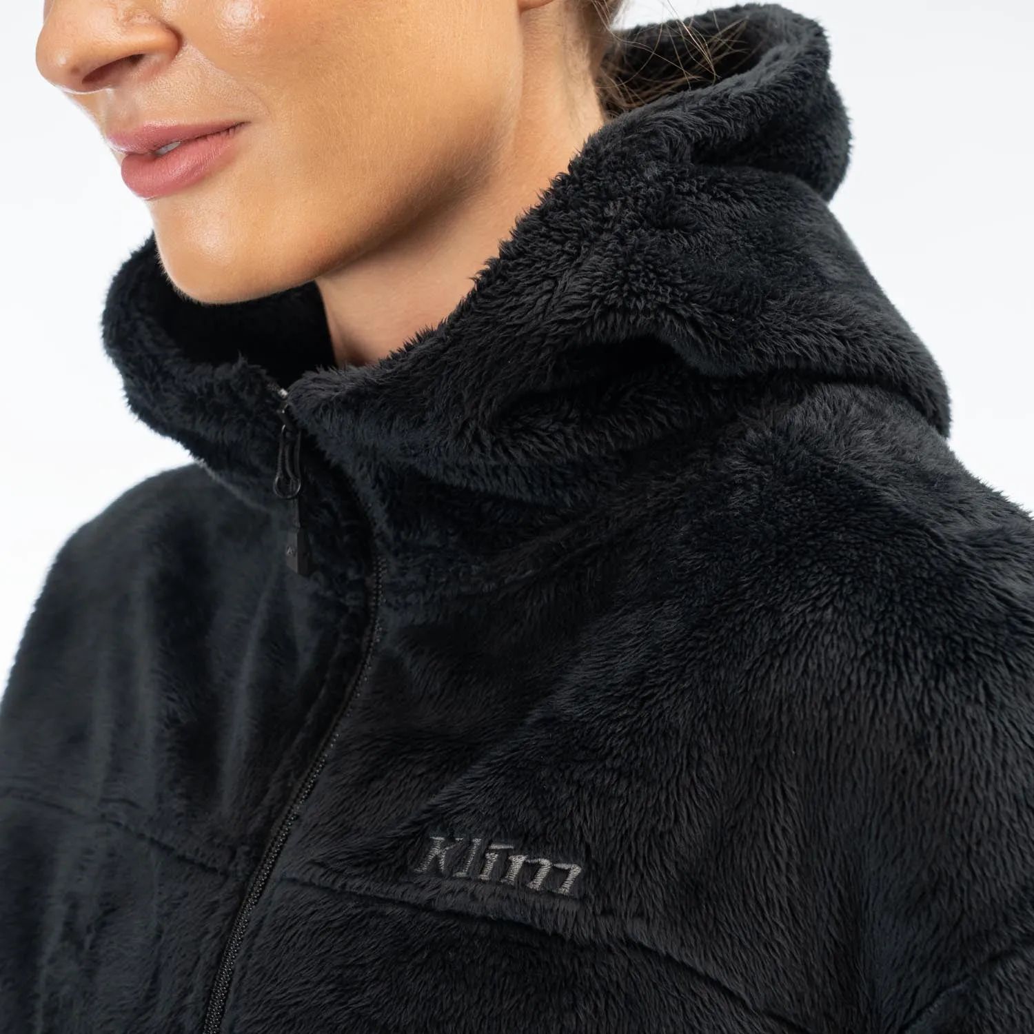 Cascade 1/4 Women's Zip Crop Hoodie