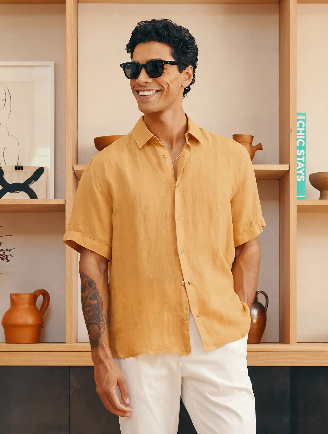 CASTRO LINEN SHIRT