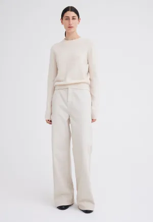 Cirrus Cashmere Sweater - Ice Cream
