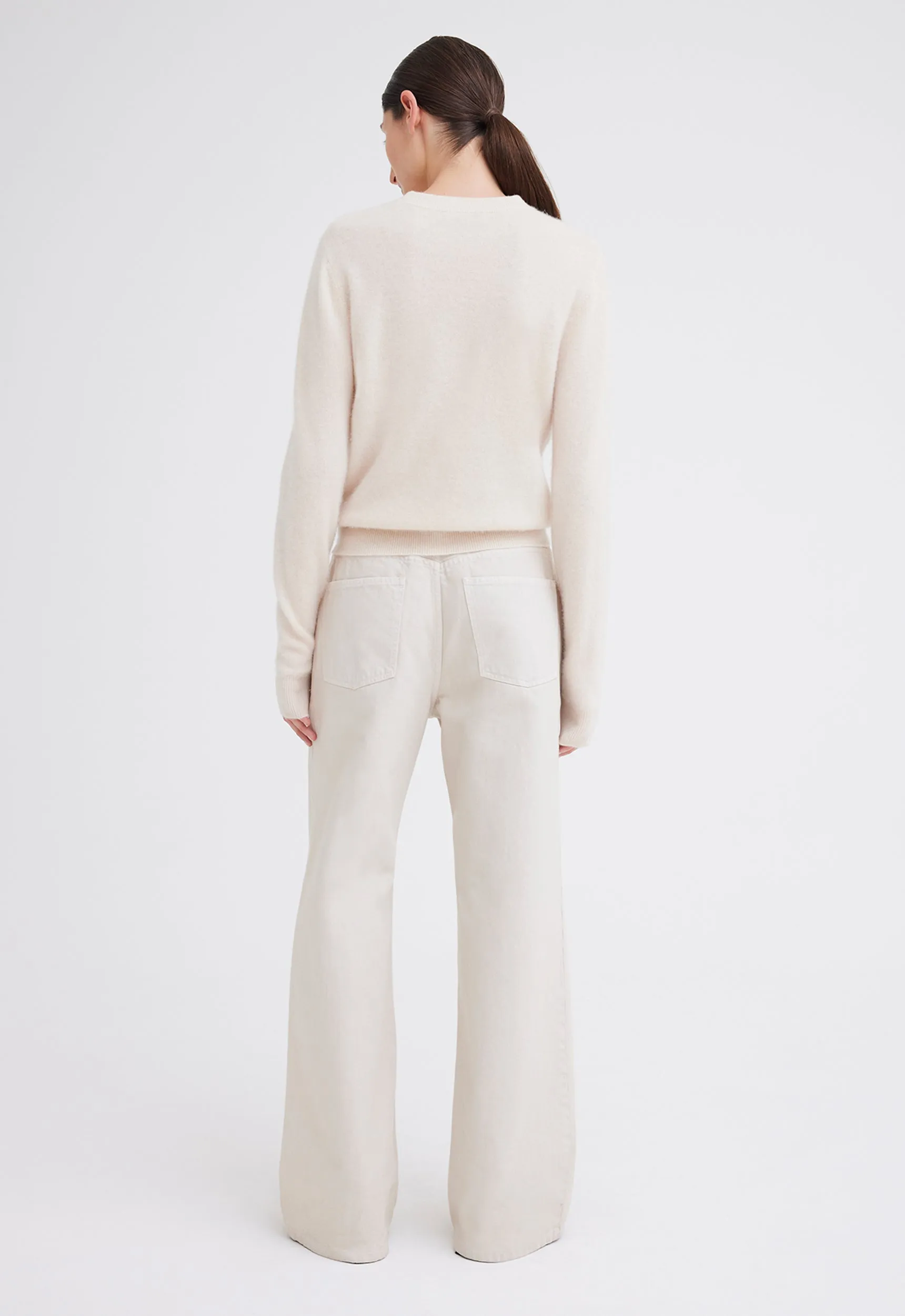 Cirrus Cashmere Sweater - Ice Cream