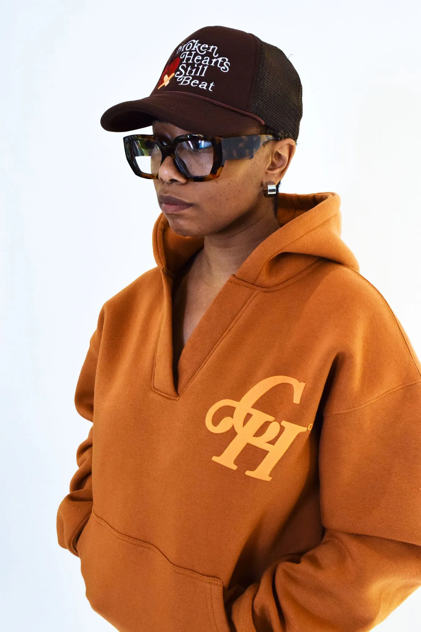 Citizenship V-Neck Flared Sweatsuit Set-Yam