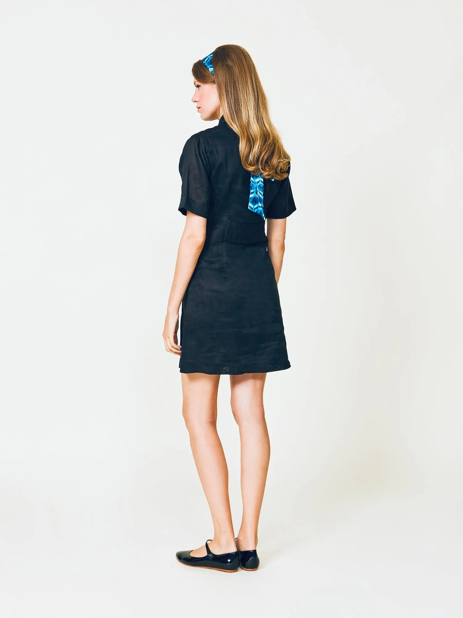 Classic Linen Shirt Dress