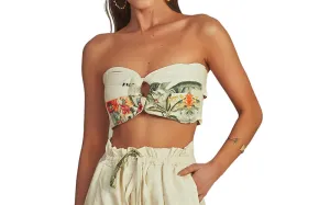 Cropped Bustier-Lydia Pant ::RET