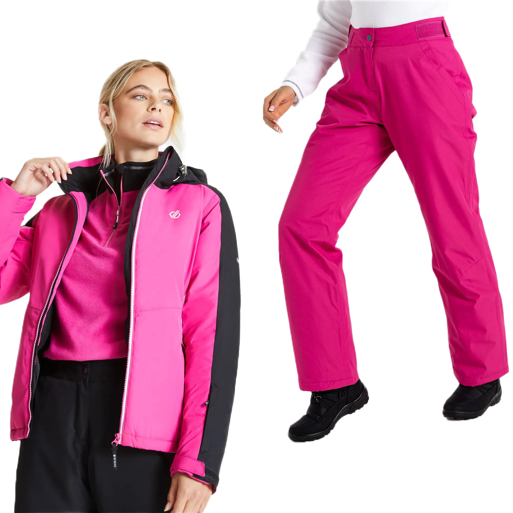 Dare 2b Womens SP20 Ski Jacket   Pants Ski Set