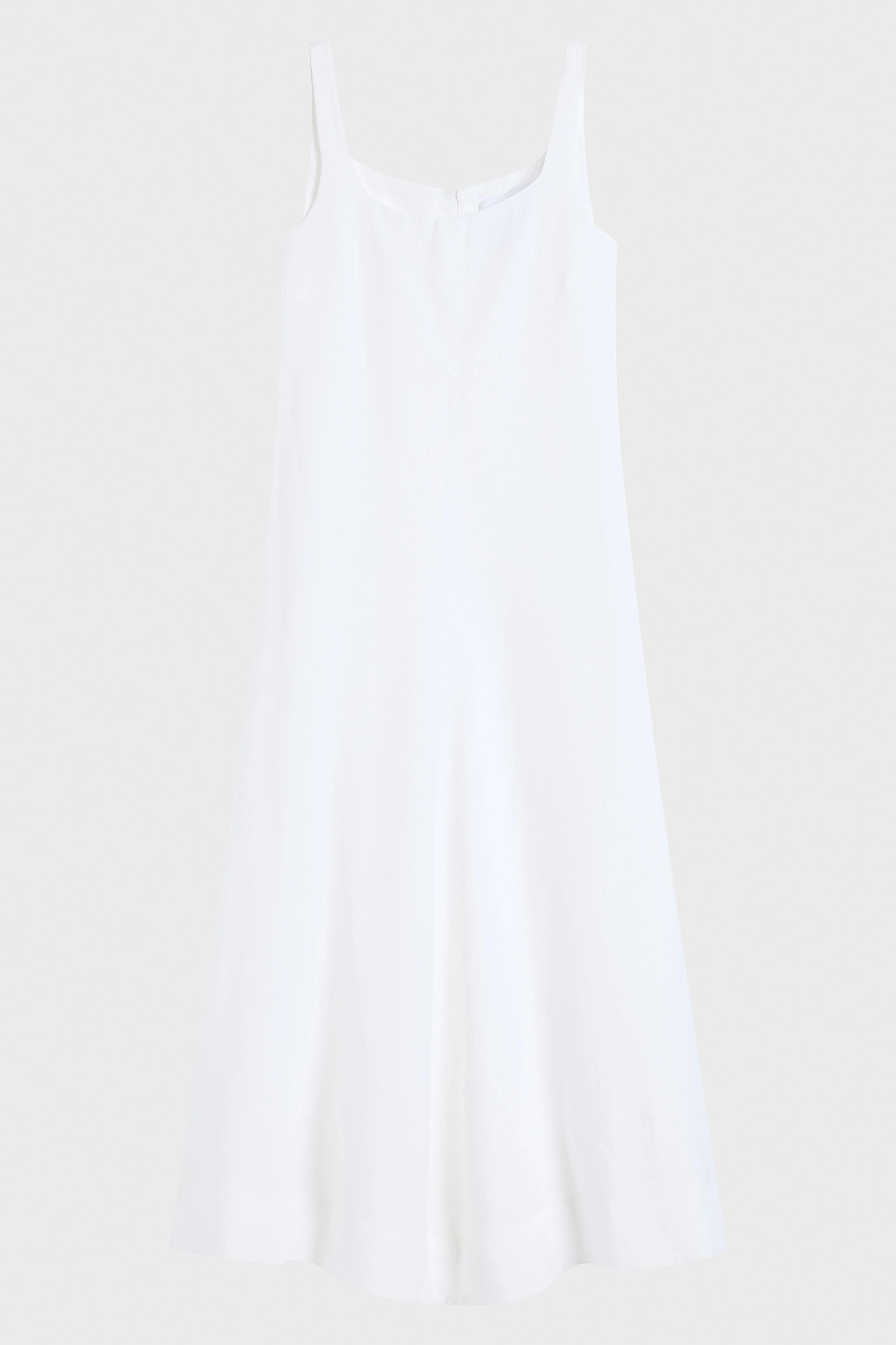 Delphi Flared Maxi Dress - White