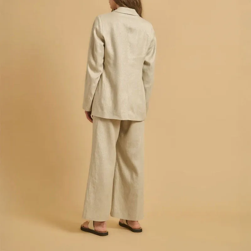 DIEGA Vepo Jacket in Metallic Ecru