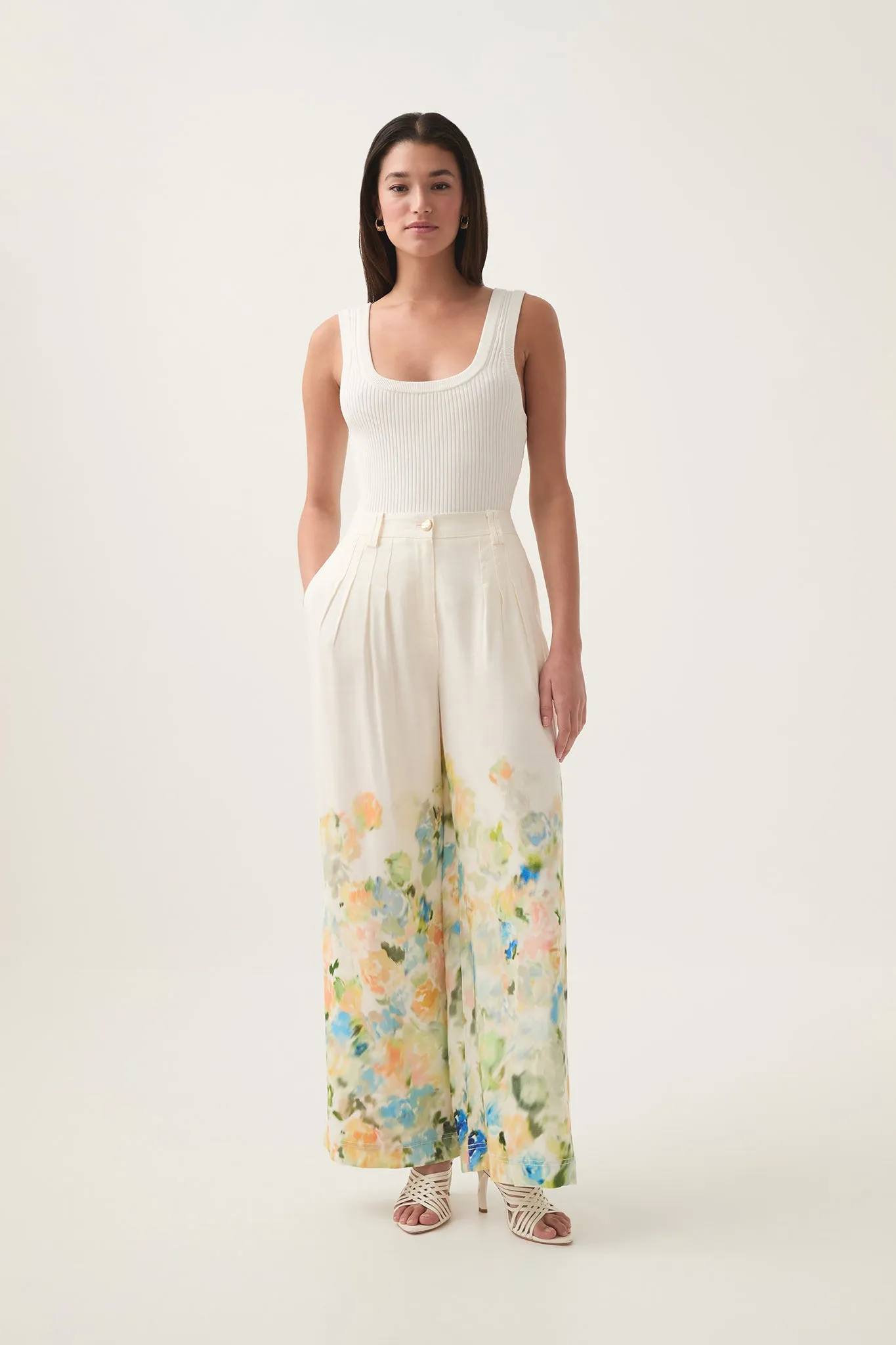 Dreamscape Pintucked Pant