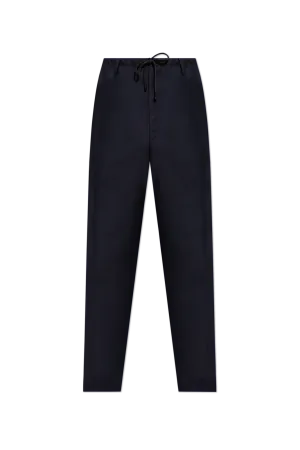 Dries Van Noten Woolen trousers in NAVY BLUE - 50