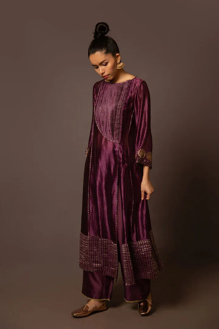 DUPION SILK ASSYMTREIC YOKE SET