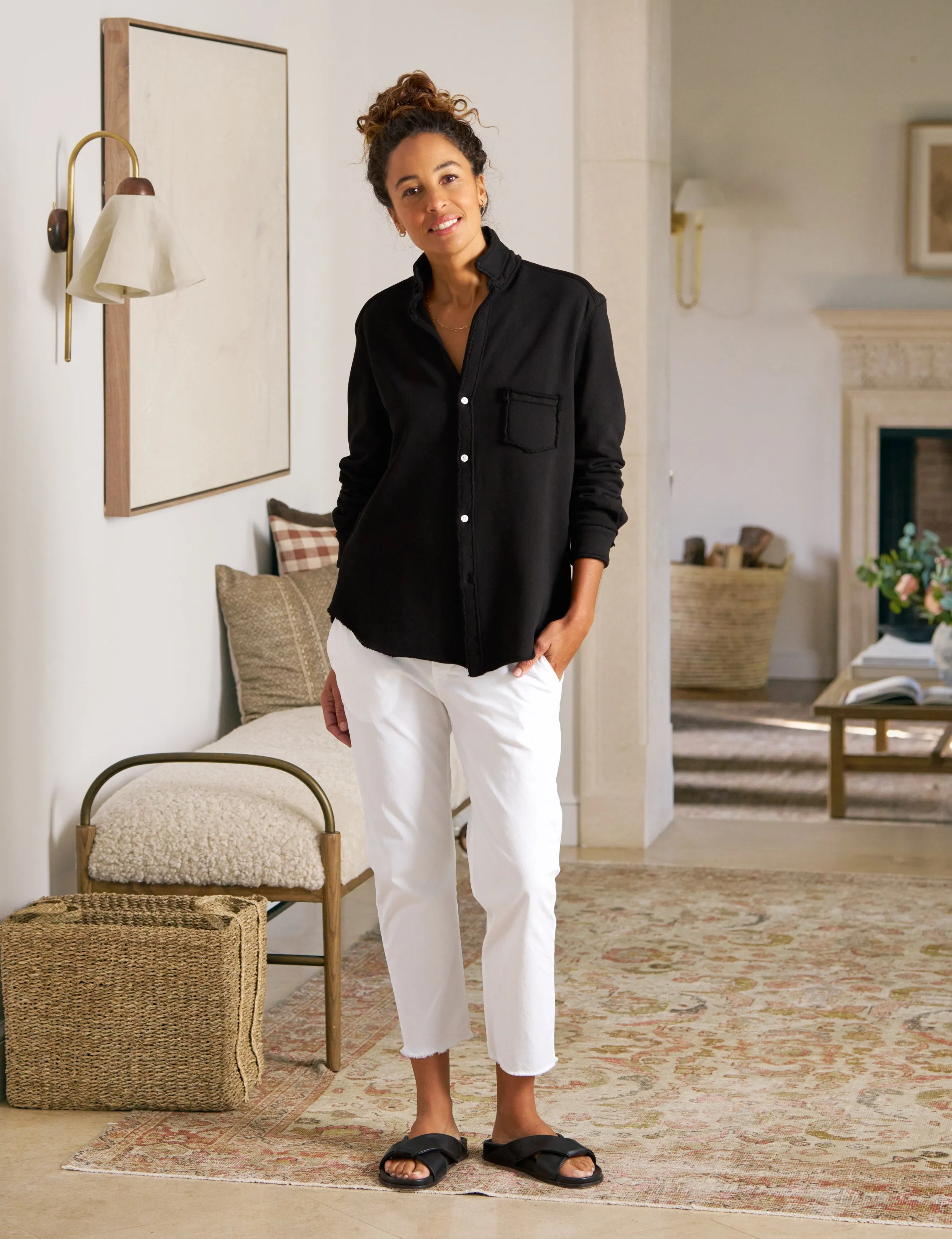 EILEEN Black, Triple Fleece