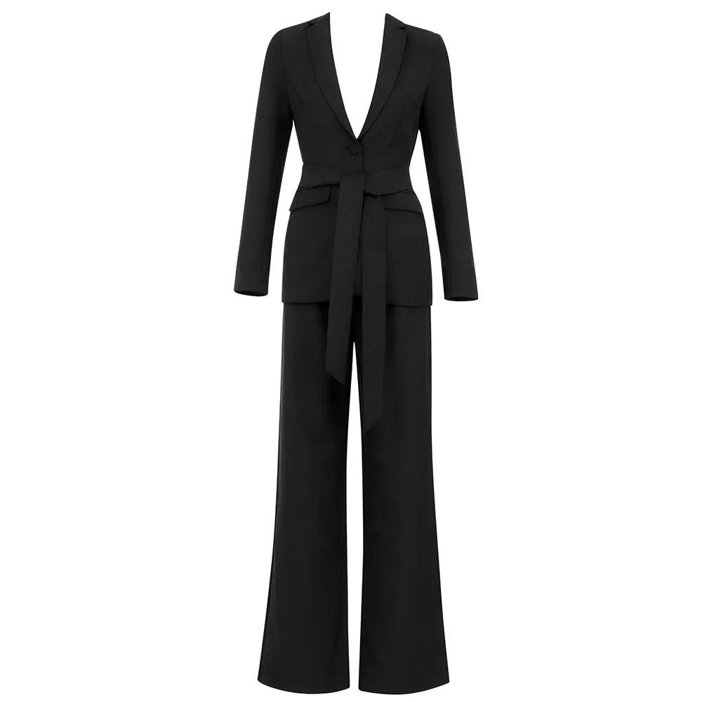 Fashion Sexy  2 Piece Trouser Suit