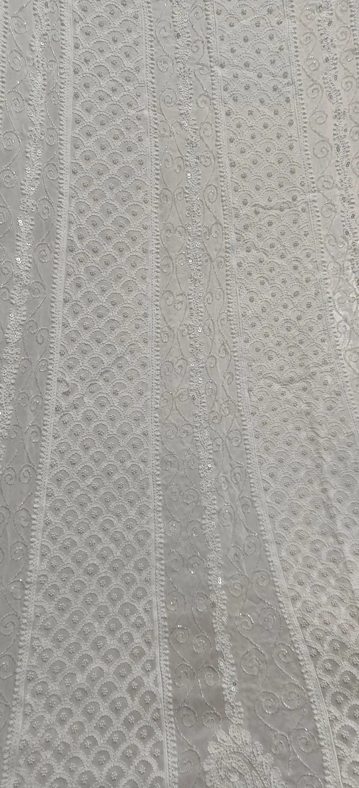 Fashion Vibes Boutique  Viscose Chikankari Anarkali Suit