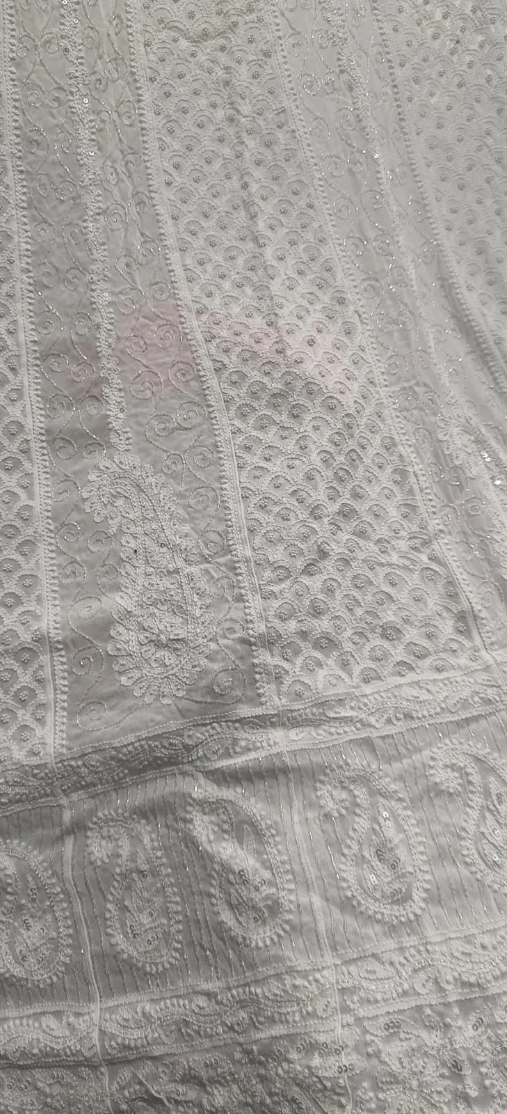 Fashion Vibes Boutique  Viscose Chikankari Anarkali Suit