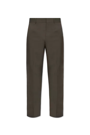 Fendi Woolen trousers in GREEN - 52