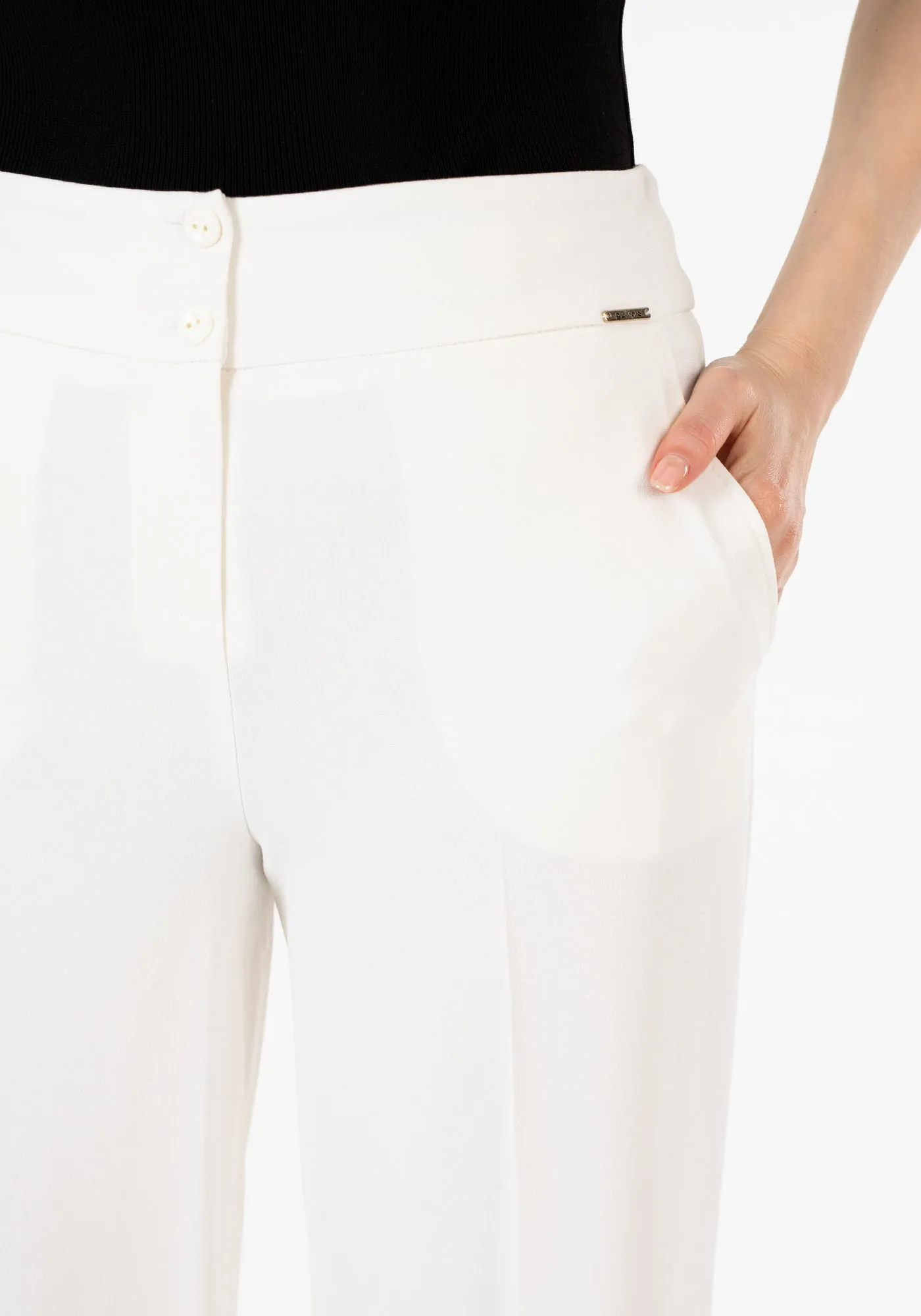G-Line Wide Leg Cropped Pants