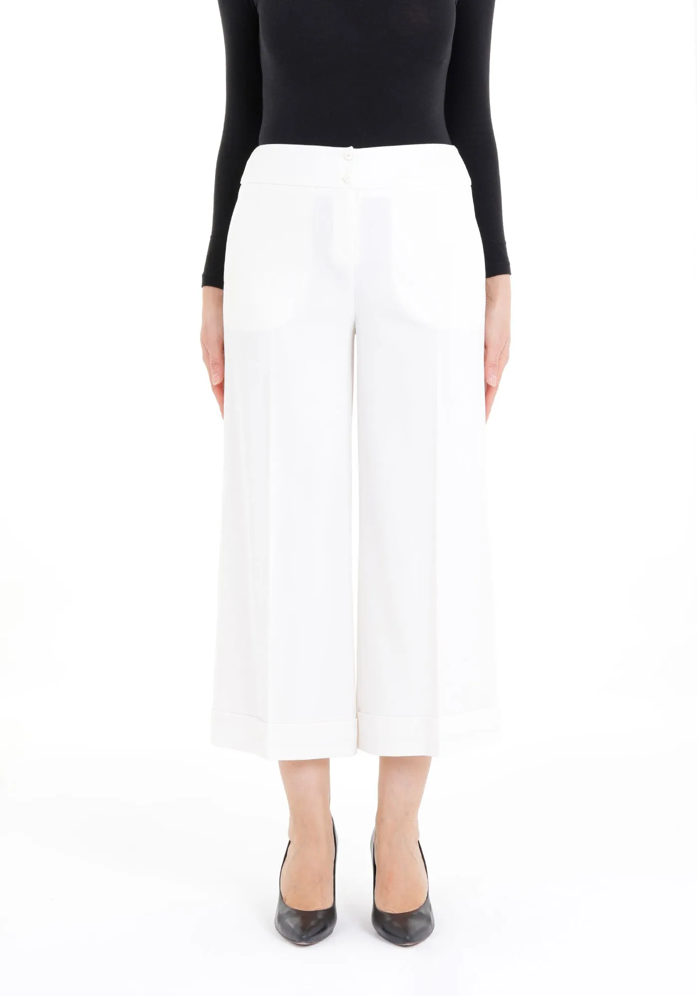 G-Line Wide Leg Cropped Pants
