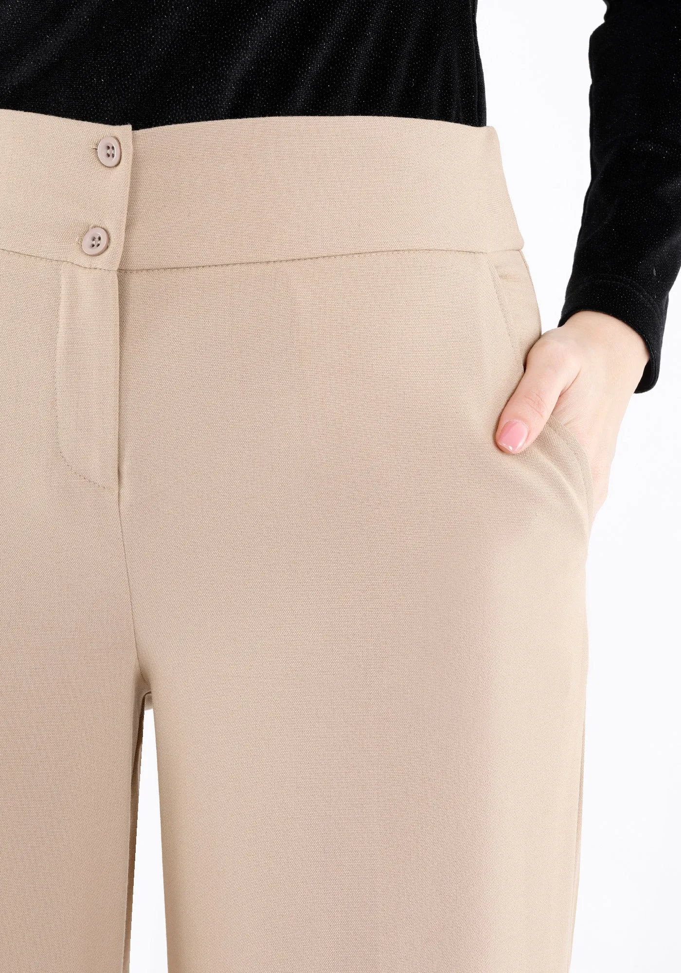 G-Line Wide Leg Cropped Pants