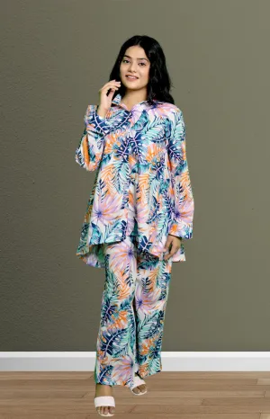 Ghazal - Tropical Print Co-ords Set