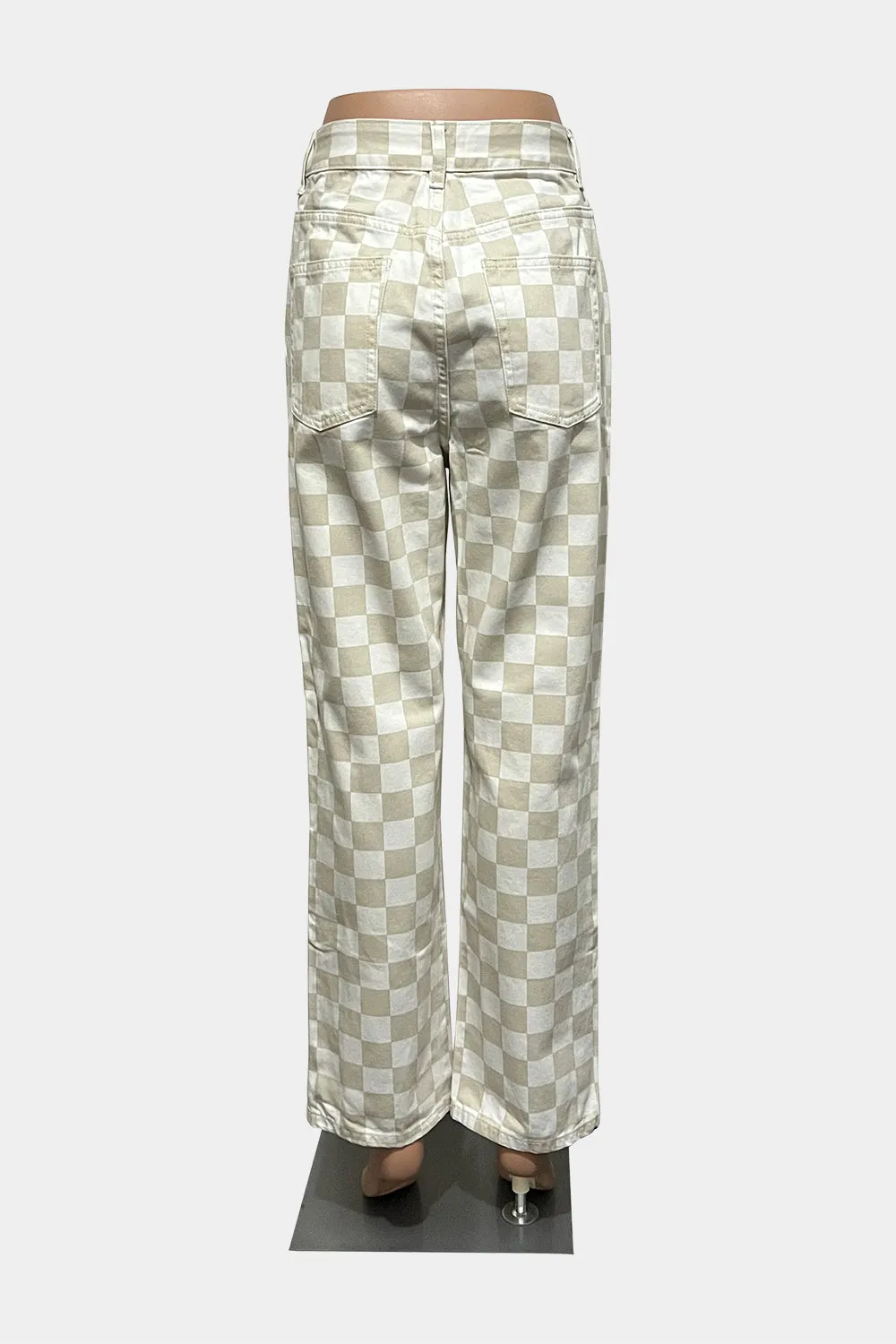 GLASSONS White and Beige Pants