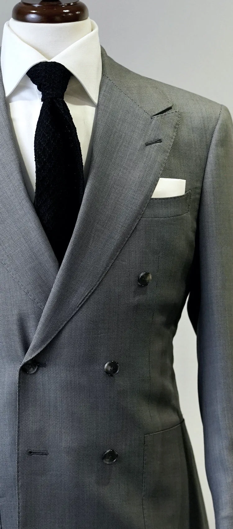 Grey Nailhead Suit