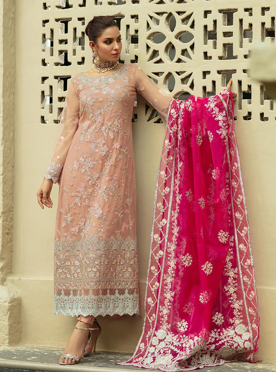 HASRAT | Zainab Chottani Wedding Festive Collection 2021 | Unstitched Embroidered Net and Organza Suits