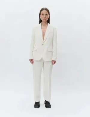 Hector Classic Blazer | Ivory Shade