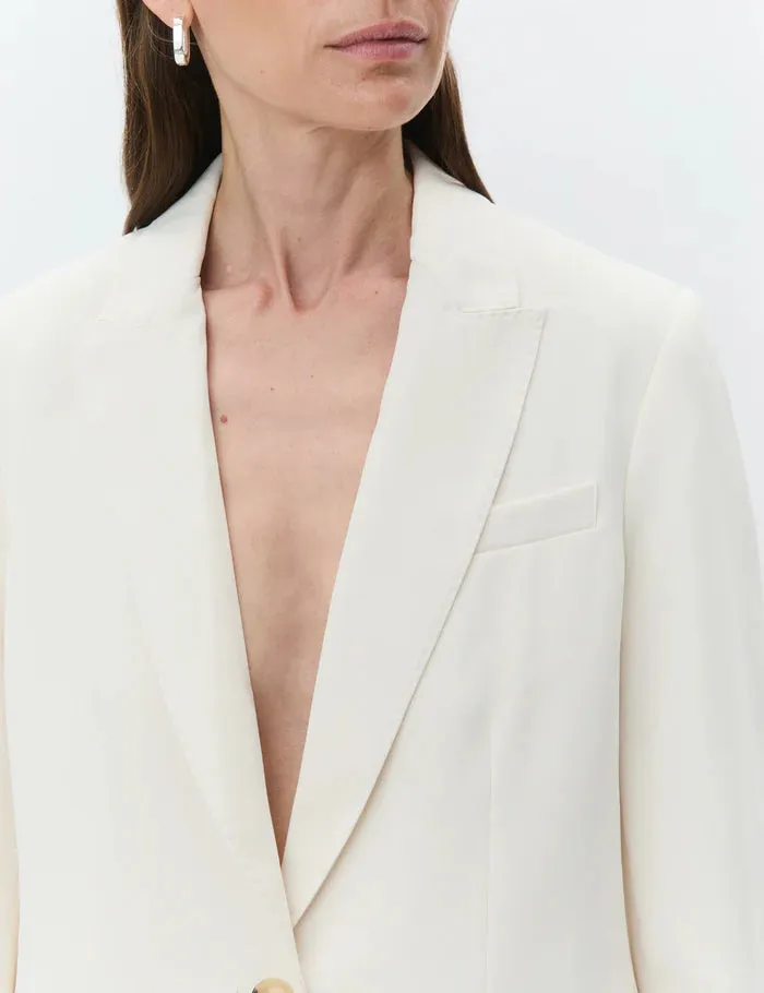 Hector Classic Blazer | Ivory Shade