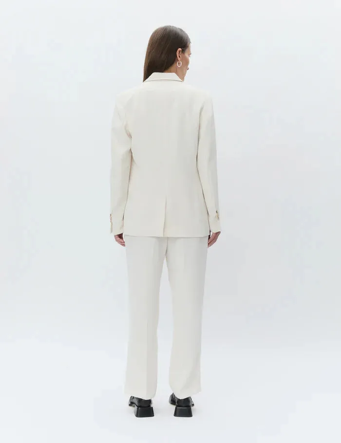 Hector Classic Blazer | Ivory Shade